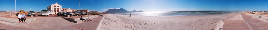 Kapstadt - Blick von Milnerton auf den Tafelberg